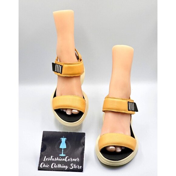 Sorel Women's Faded Spark Leather Explorer Blitz Stride Sandals Size 8 M 2470 - Picture 3 of 16